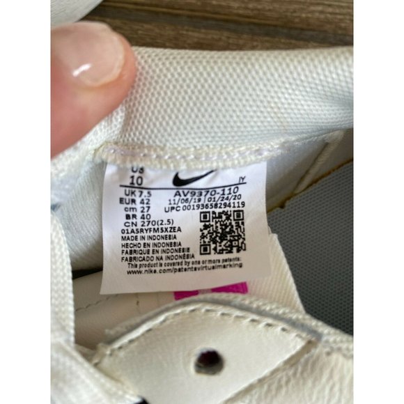 (Sold) Nike Blazer Low LE Sneakers White Pink NWOB - Picture 10 of 11